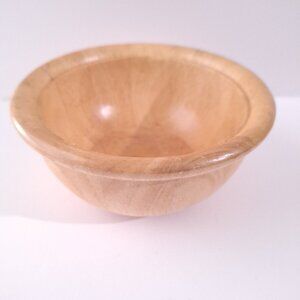 Vintage Light Wood Bowl | Minimalist Natural Home Decor | Small Wooden Catchall